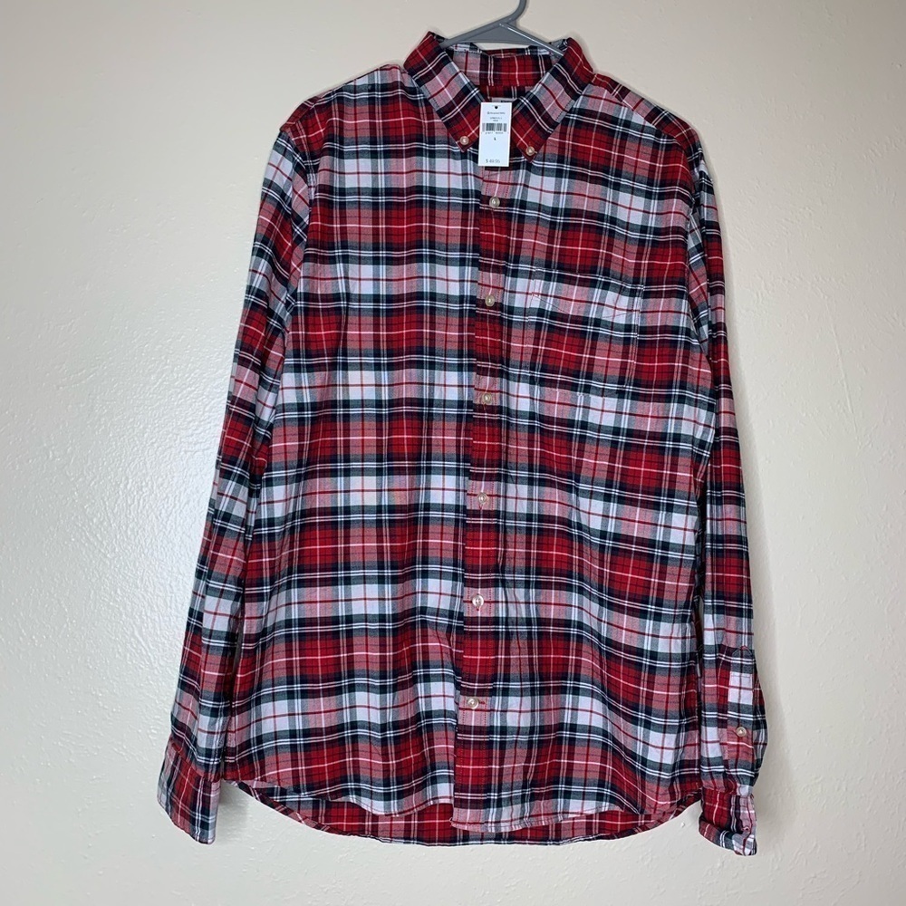 Gap Men’s Flannel Shirt - Picture 2 of 9